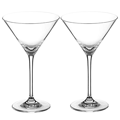 juego de 2 perfectas para el hogar 2 unidades restaurantes y fiestas Martini Copas de cóctel de cristal 175 ml colección Elite 